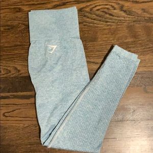 Gymshark: Teal Marl Leggings (S)